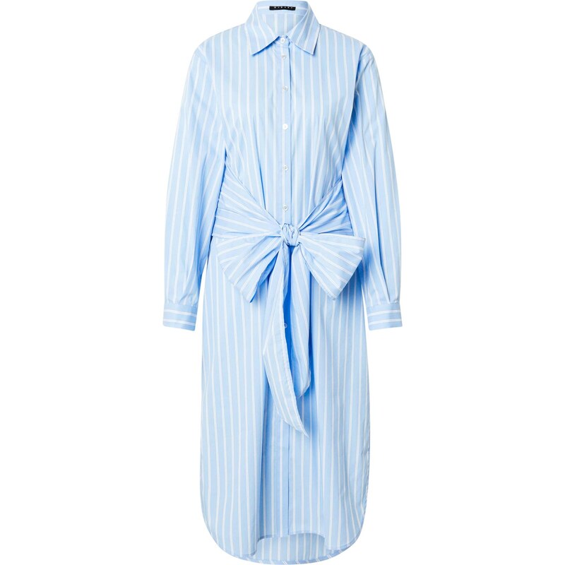 Sisley Košilové šaty světlemodrá / offwhite 109088799