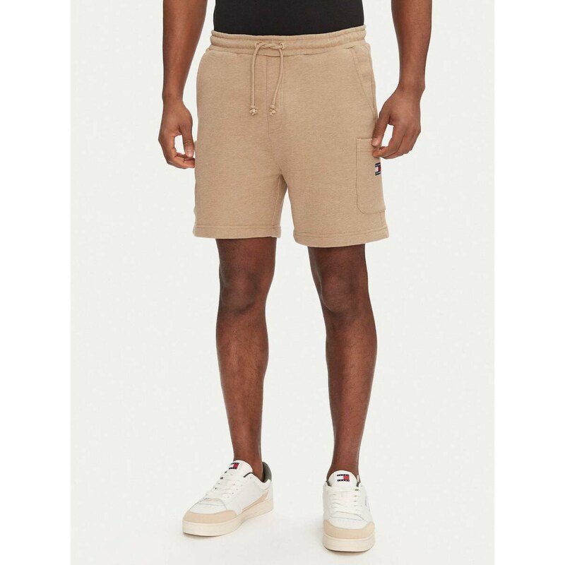 Tommy Jeans pánské béžové šortky