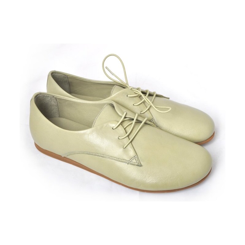 Šněrovací polobotky Urban Ladies 264-25 zelená 105998077