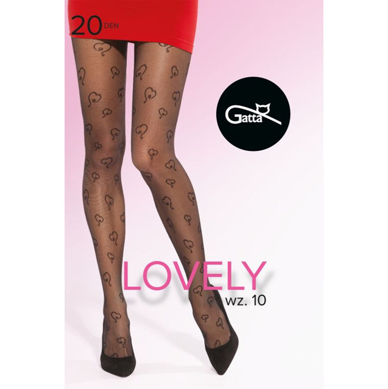Silonkové punčocháče Gatta Lovely 10 20 DEN