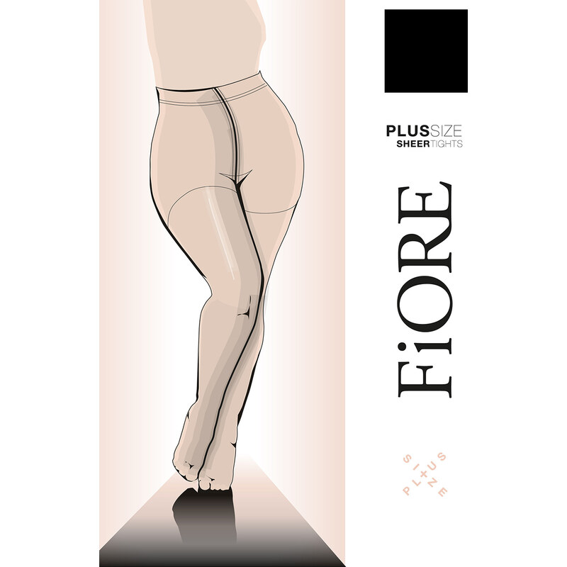 Silonkové punčocháče Fiore Plus Size 20 DEN C5120