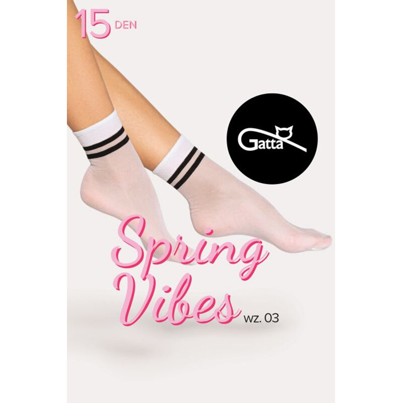 Silonkové ponožky Gatta Spring Vibes 03 15 DEN 106001251
