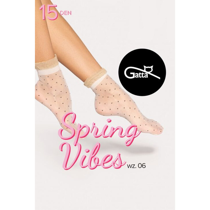 Silonkové ponožky Gatta Spring Vibes 06 15 DEN 106001252