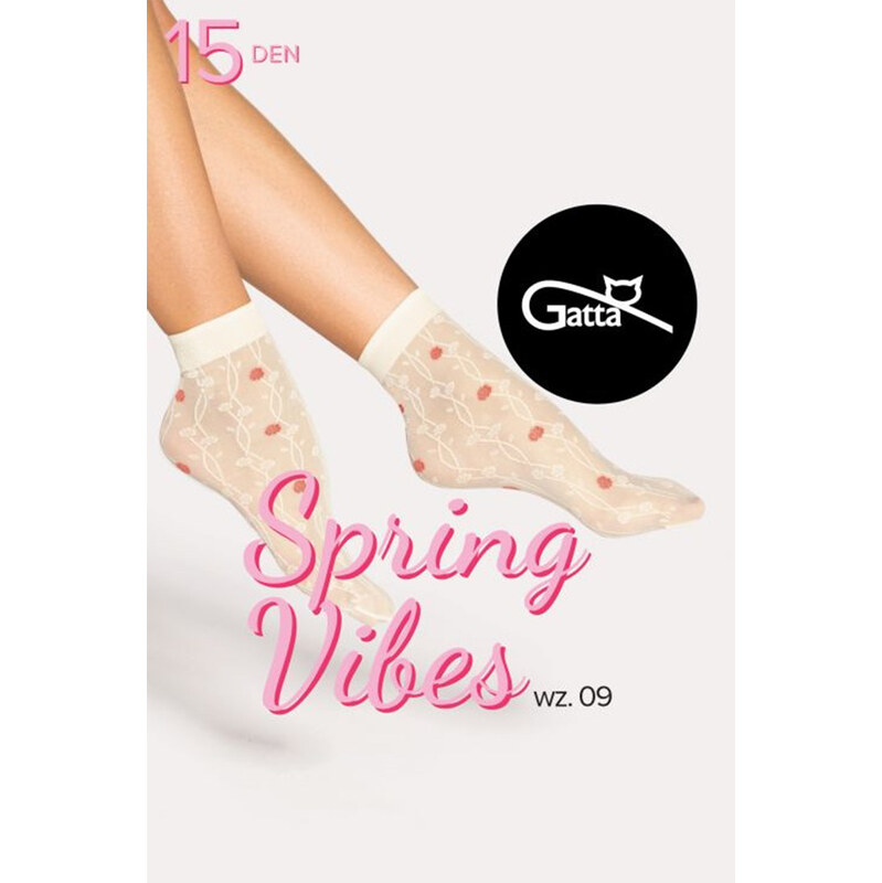 Silonkové ponožky Gatta Spring Vibes 09 15 DEN 106001255