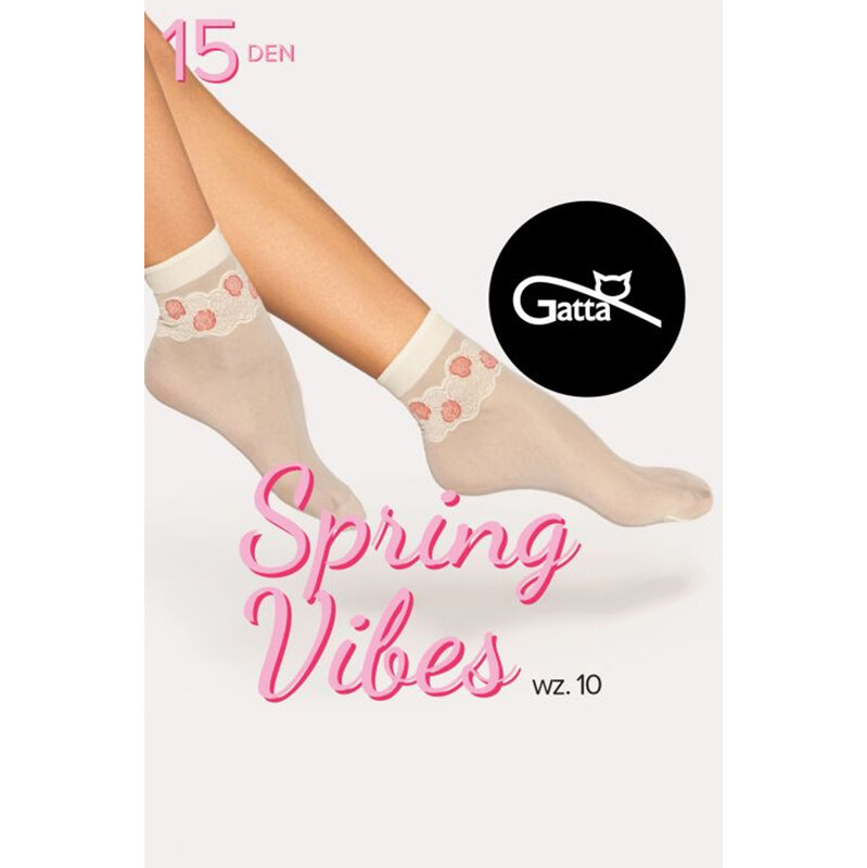 Silonkové ponožky Gatta Spring Vibes 10 15 DEN 106001256