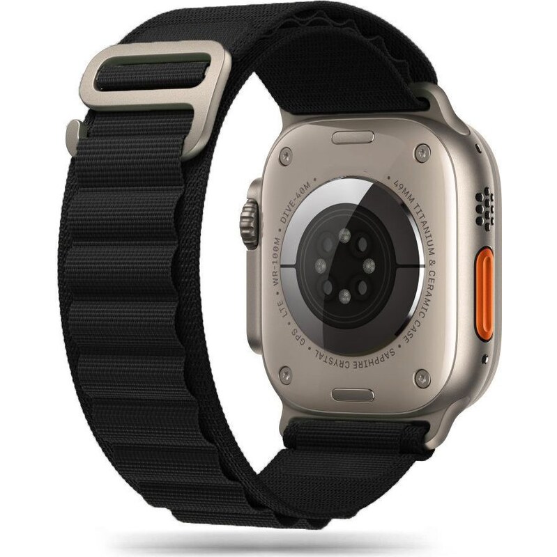 Tech-Protect Nylon pro Apple Watch 42/44/45/49mm, black