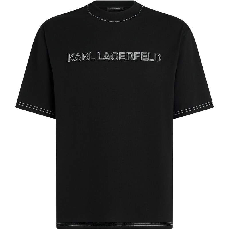 Karl Lagerfeld Tričko černá