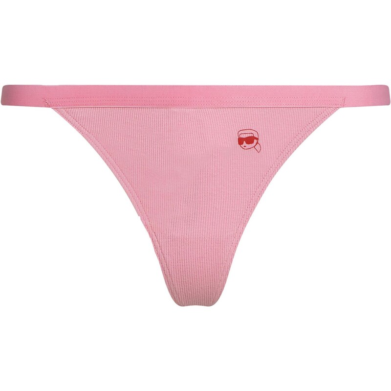 Karl Lagerfeld Tanga Ikon růžová / červená