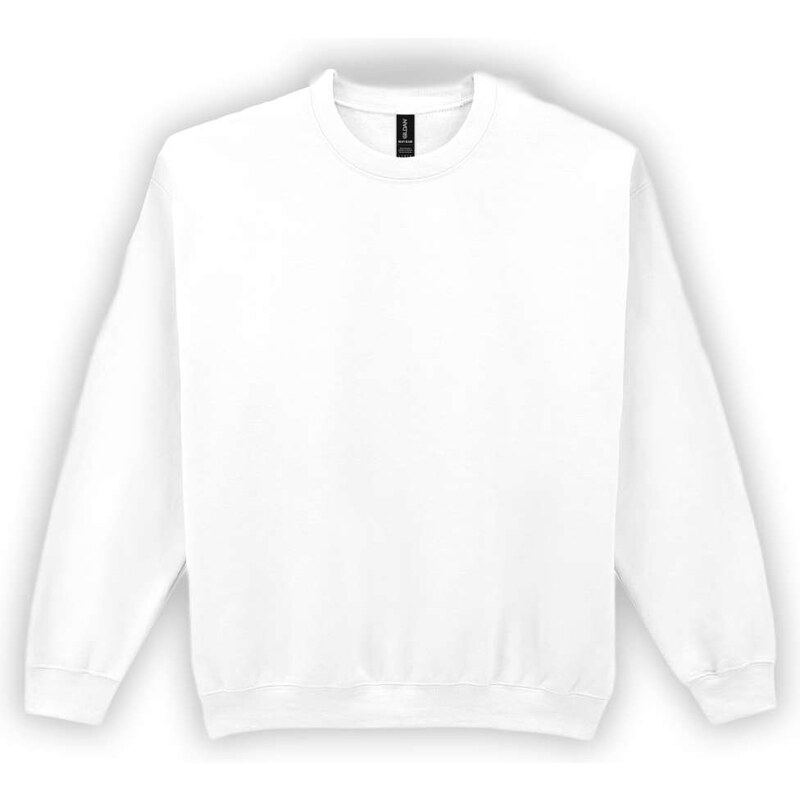 Gildan Unisex mikina bez kapuce Heavy Blend –