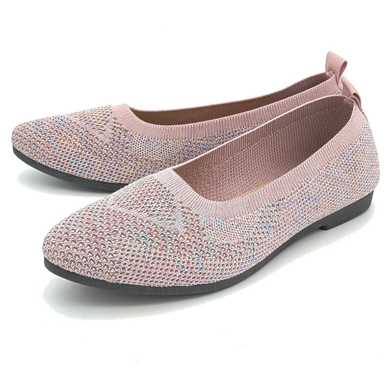 AZA Dámské baleríny YLWX2303 Ladies růžová 106011357