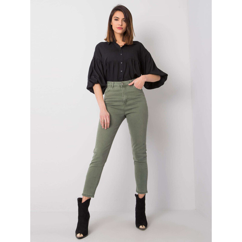 RUE PARIS Jeans trousers-319-SP-6056.43-khaki