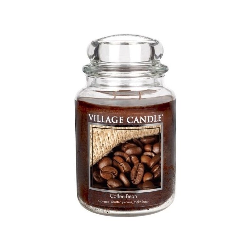 Village Candle Svíčka ve skle Coffee Bean - velká