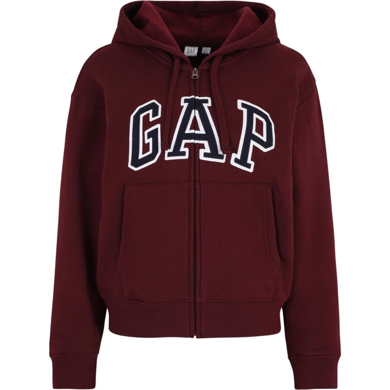 Gap Petite Mikina HERITAGE námořnická modř / tmavě červená /