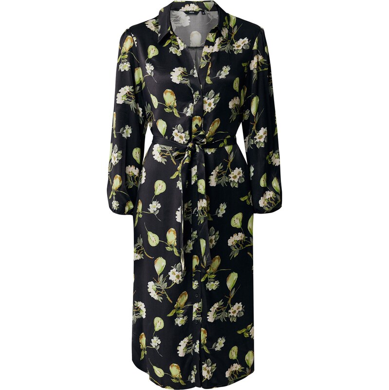 MEXX Košilové šaty Birne khaki / jablko / černá / bílá 106403222
