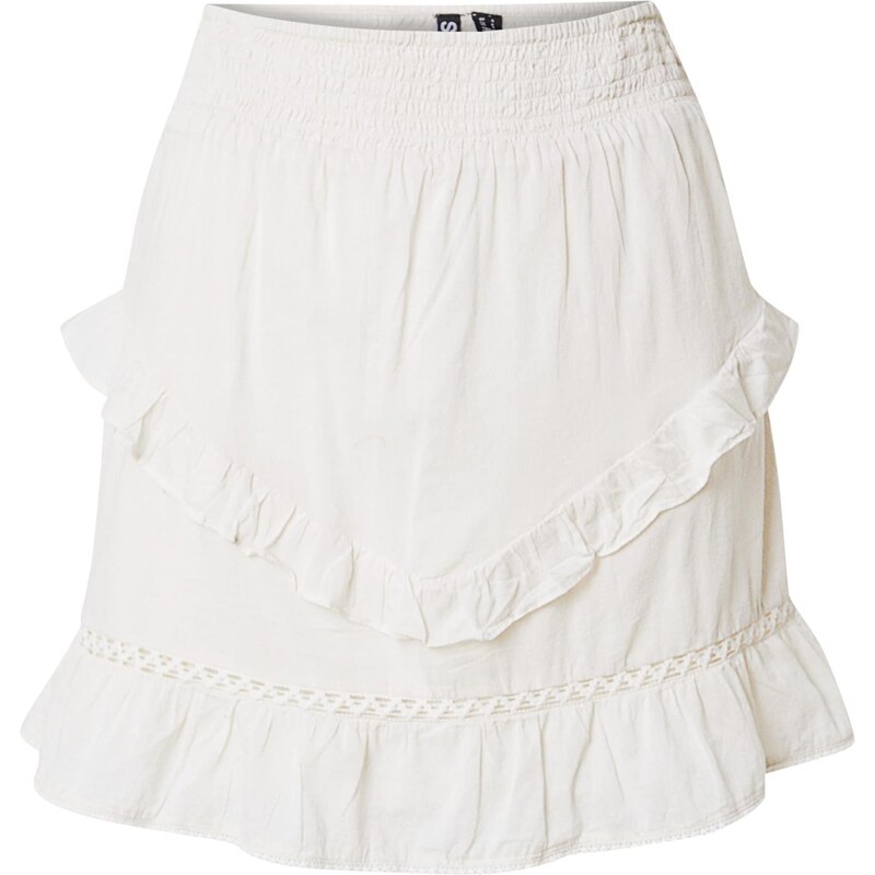 PIECES Sukně PCAstrid offwhite 109107360