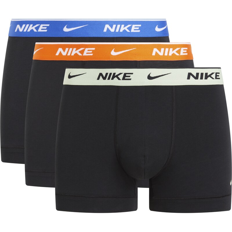Nike trunk 3pk-everyday cotton stretch BLACK