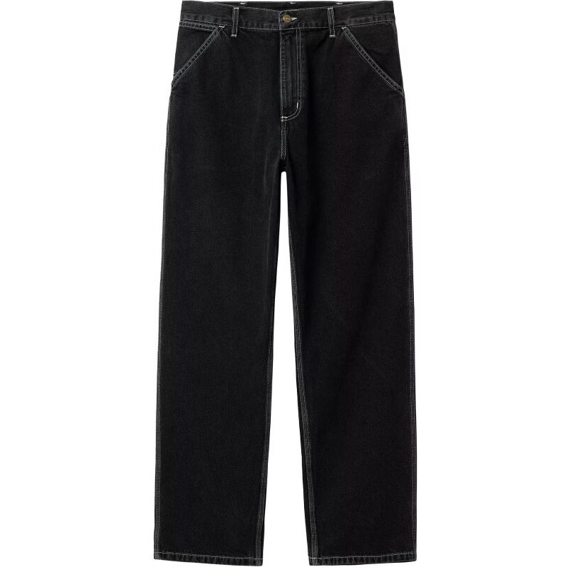 KALHOTY CARHARTT WIP Simple Work Denim - černá -