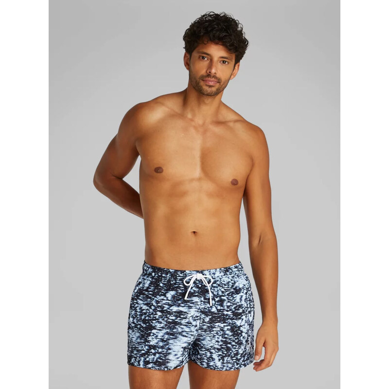 Calvin Klein pánské modročerné plavky