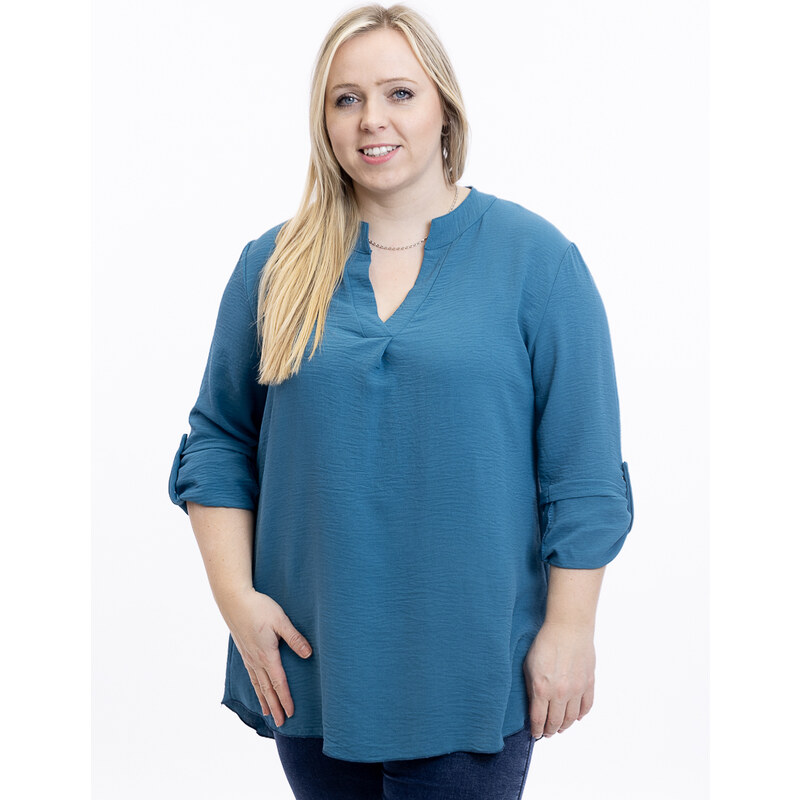 Italy fashion Košile EYVA Barva: Petrolejová, Velikost: UNI: M-XL 99328762