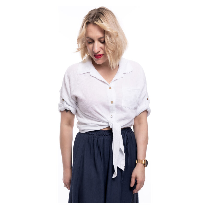 Italy fashion Mušelínová košile MINI Barva: Bílá, Velikost: UNI: