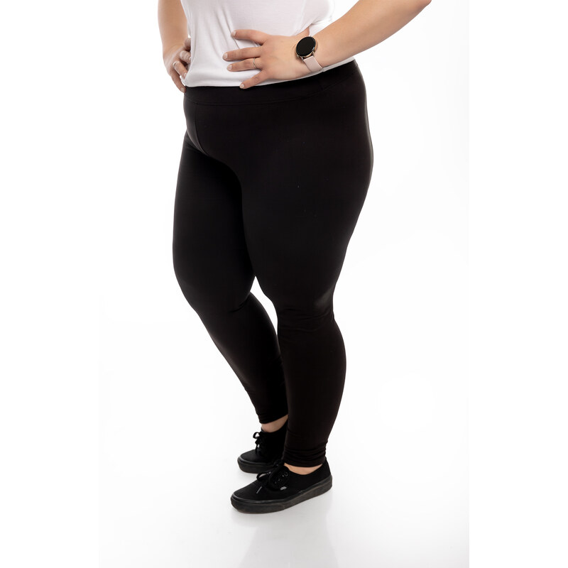 FANNIFEN Legíny BASIC light MAXI [Y200D] Barva: Černá, Velikost: 3XL 106237524