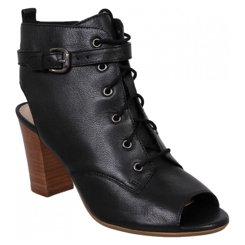 Firetrap Luciana Peep Toe Shoes, black