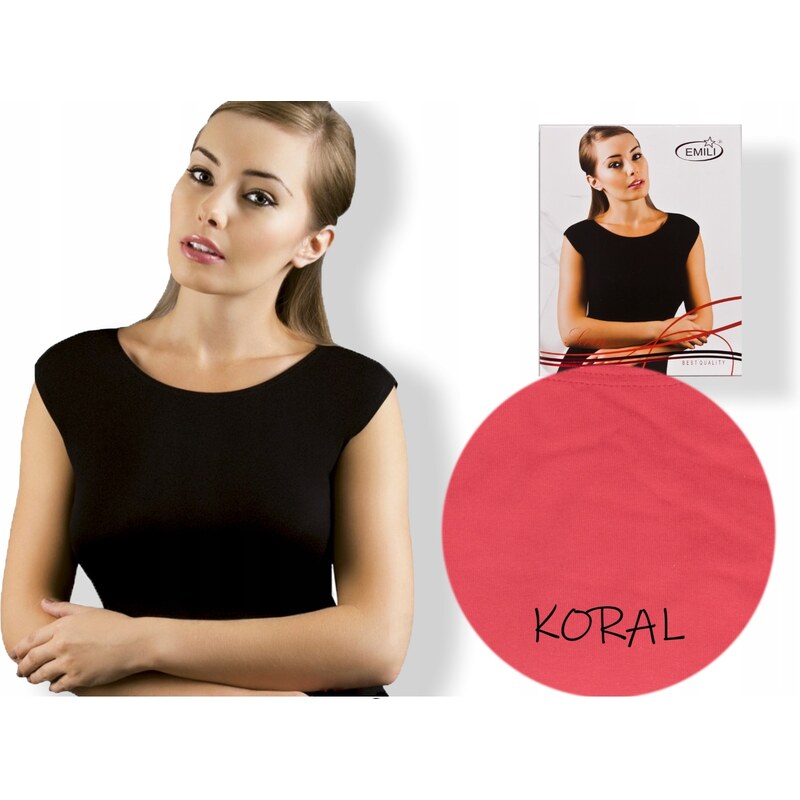 tričko Seren - korálová (Emili) 106048199