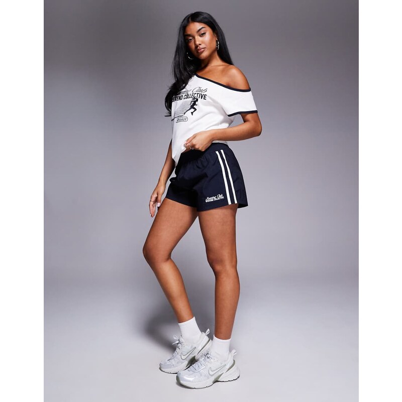 ASOS Weekend Collective Weekend Collective co-ord short with chocolate 106058505