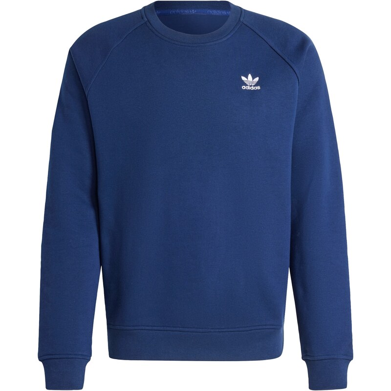 ADIDAS ORIGINALS Mikina Trefoil Essentials tmavě modrá / bílá