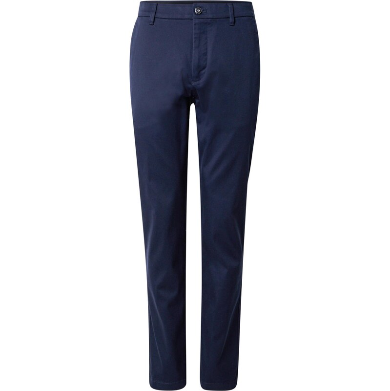 Calvin Klein Chino kalhoty tmavě modrá