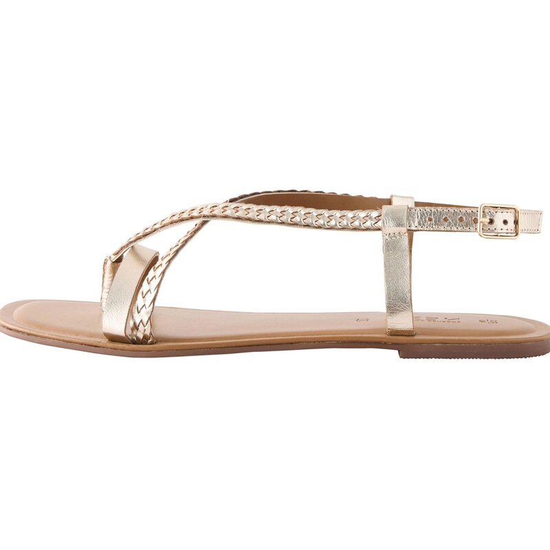 Next Sandály Forever Comfort zlatá 108760394