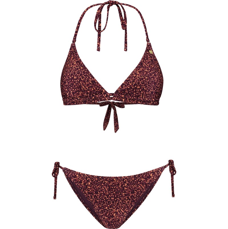 Shiwi Bikiny Liz hnědá / jasně oranžová 108261799