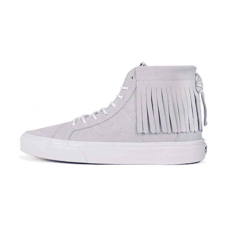 Sneakers - tenisky Vans SK8-HI MOC blanc du blanc