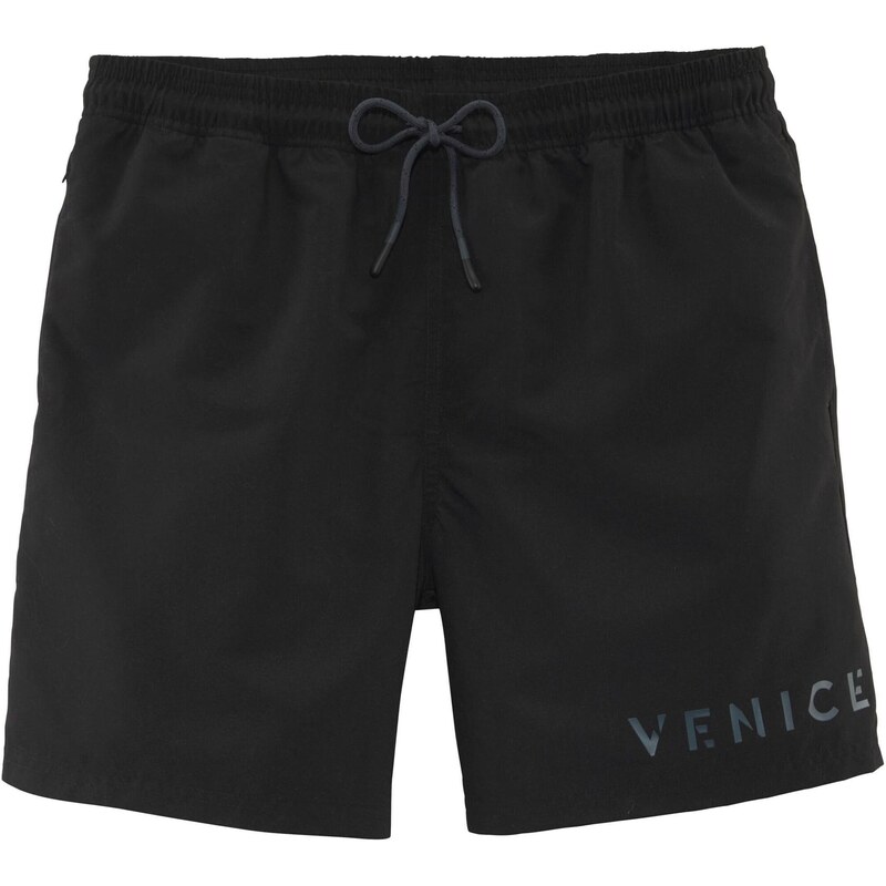 VENICE BEACH Plavecké šortky tmavě šedá / černá