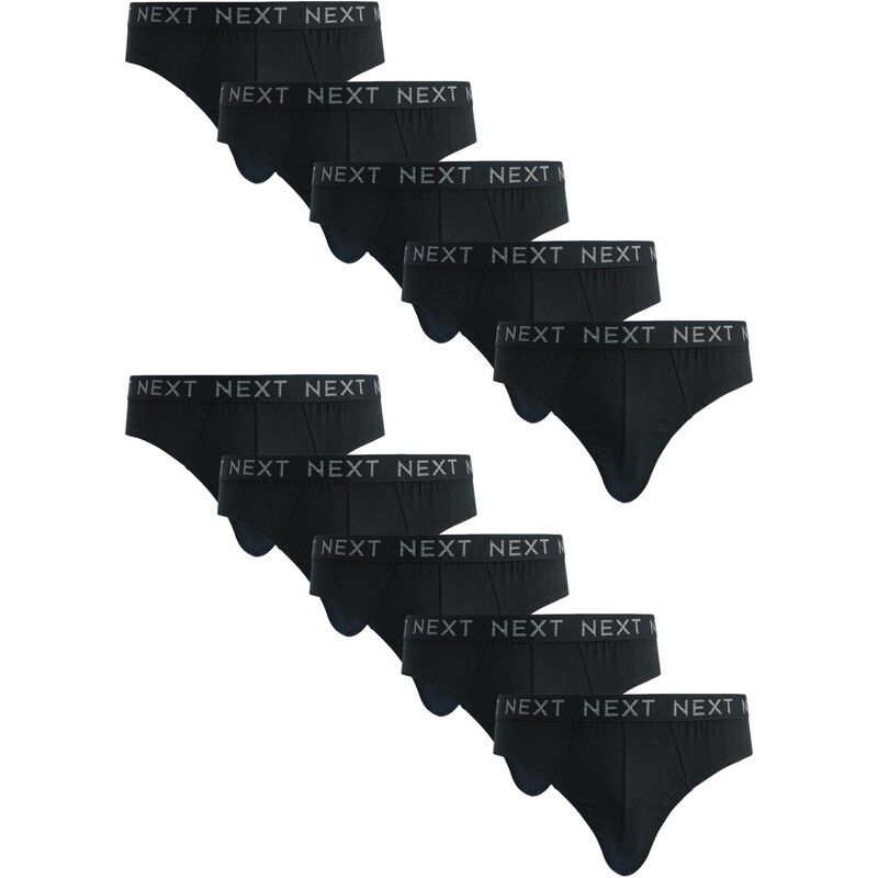 Next Slipy černá / bílá