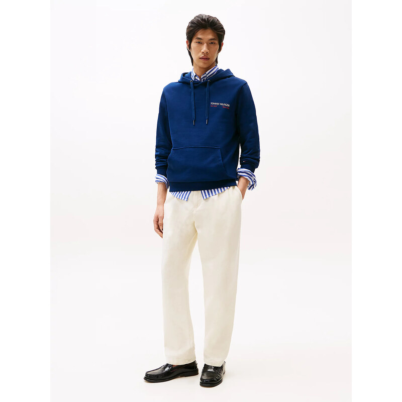 Tommy Hilfiger pánská modrá mikina