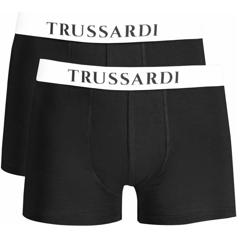 TRUSSARDI MENS BOXER BLACK