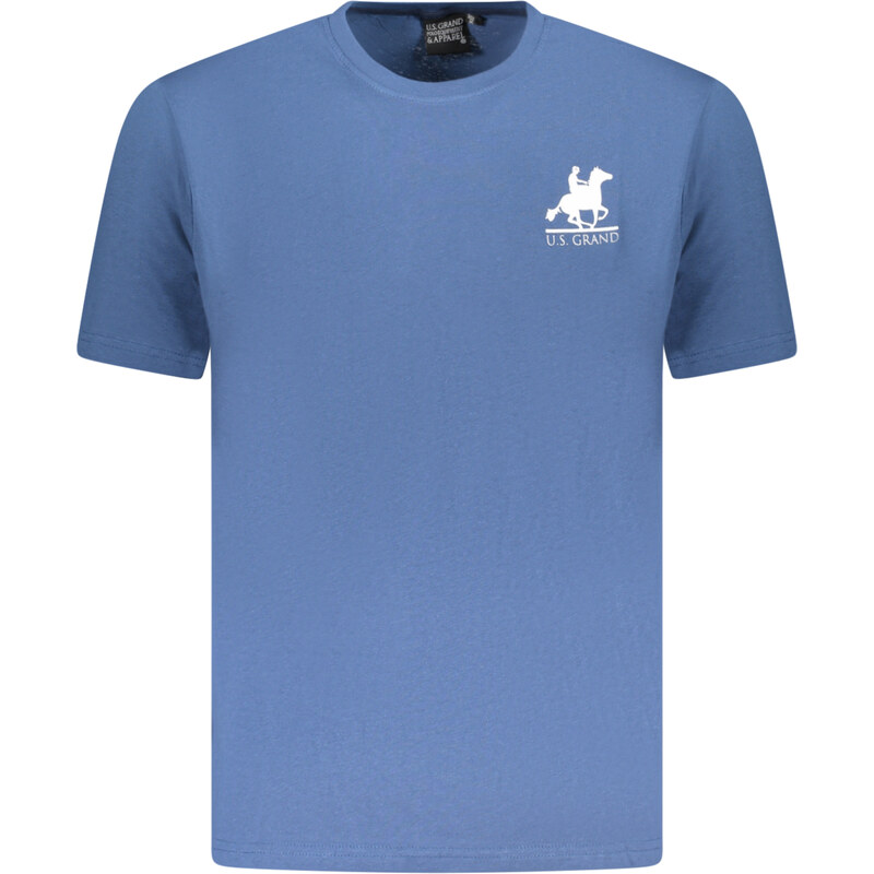U.S. GRAND US GRAND POLO SHORT SLEEVE T-SHIRT MEN BLUE