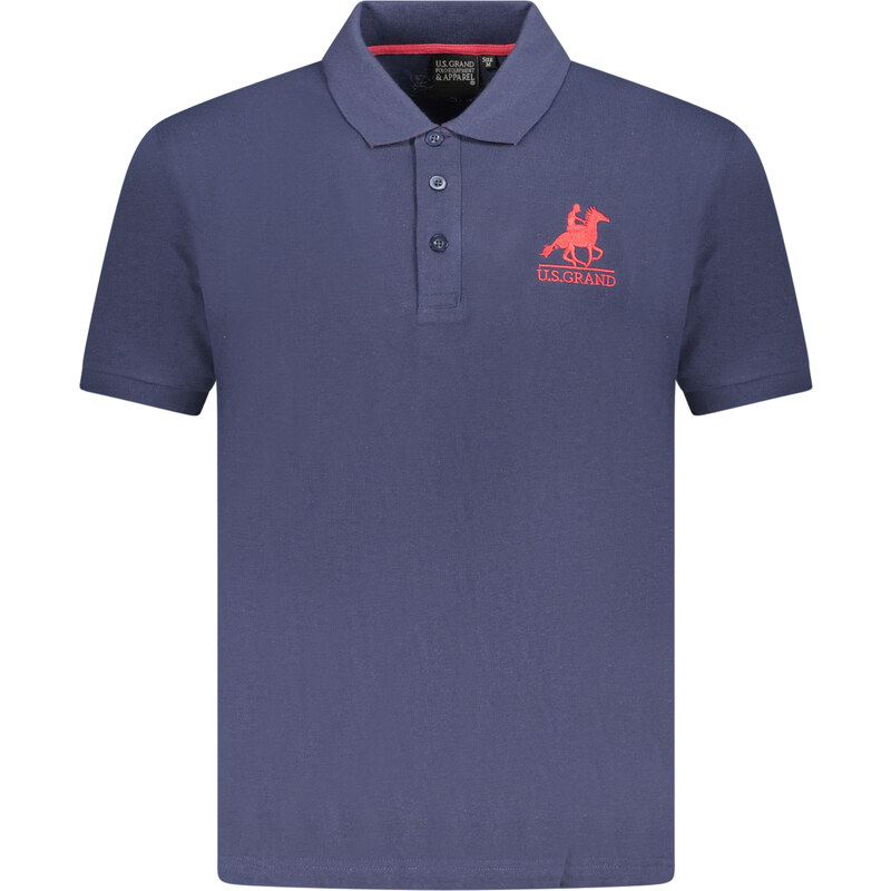 U.S. GRAND Pánské modré polo triko