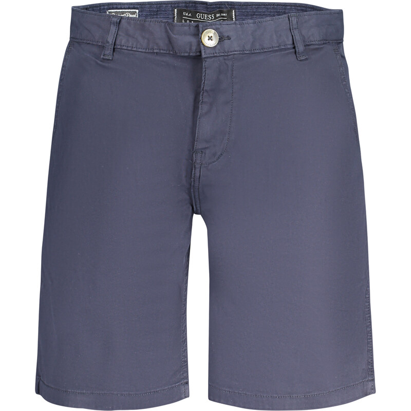 Pánské modré bermudy GUESS JEANS