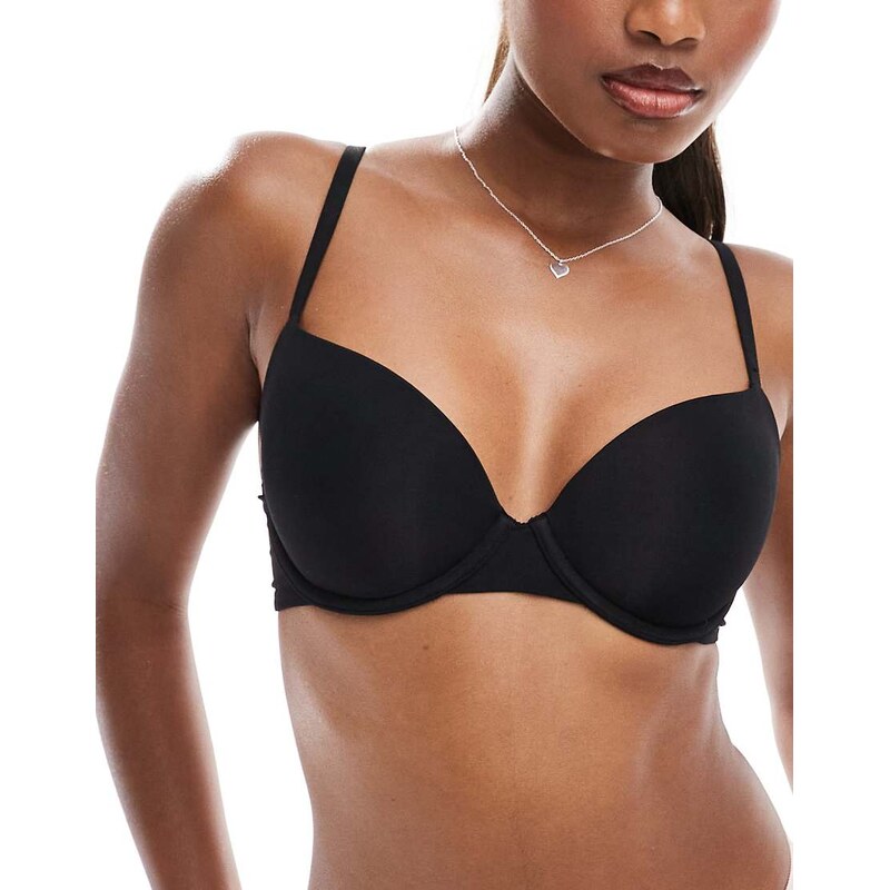 Cotton On ultimate comfort t-shirt bra in black 112247357