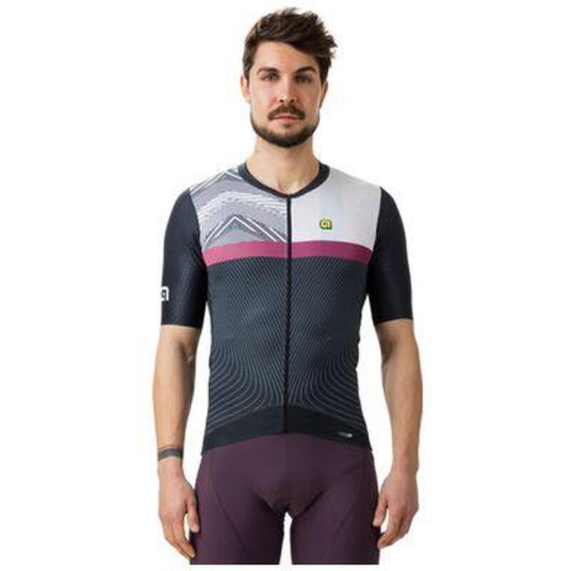 ALÉ CYCLING Pánský cyklistický dres Zig Zag 106088446