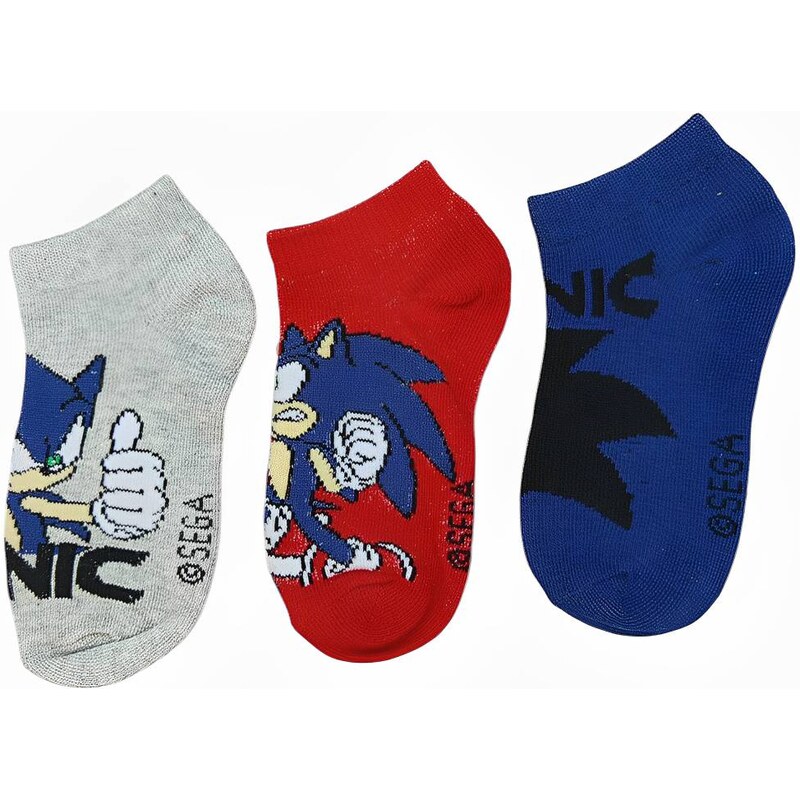 Sonic ponožky 3 pack YE06044.PACK1 106451909