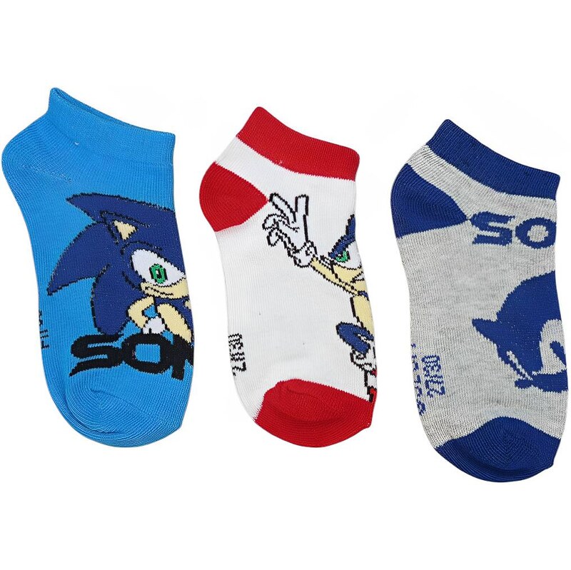 Sonic ponožky 3 pack YE06044.PACK2 106090151