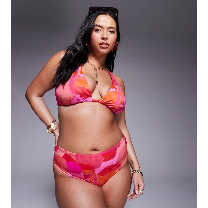 ASOS Curve ASOS DESIGN Curve Exclusive Arina high leg high waist