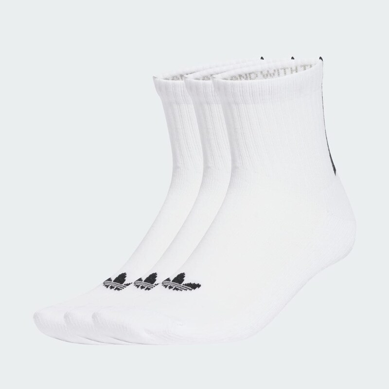 Adidas Ponožky Quarter 3 Back Stripes - 3 páry