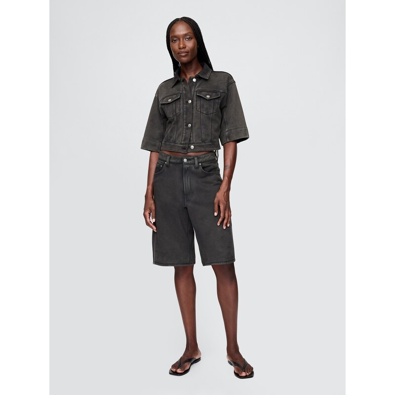 GAP Dámské Džínové kraťasy French Terry 778459-01