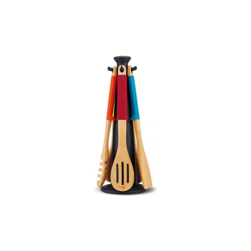 ELV2 Rotační stojan s nástroji JOSEPH JOSEPH Elevate™ Wood Carousel 2015, barevný Joseph Joseph NA-1570560