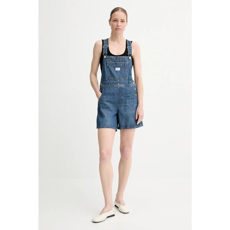 Džínové lacláče Levi's UTILITY SHORTALL