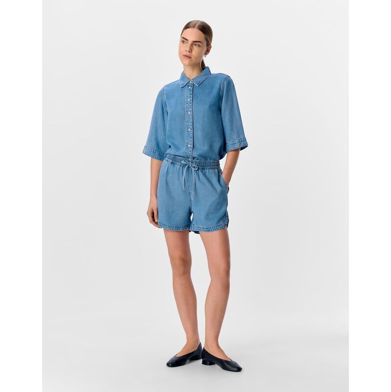 Object Denim shorts in light blue 115495612
